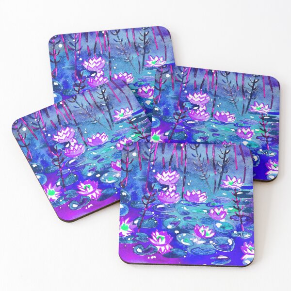 Item preview, Water Lilies - Blue and Purple Palette designed and sold by Niina  Niskanen.
