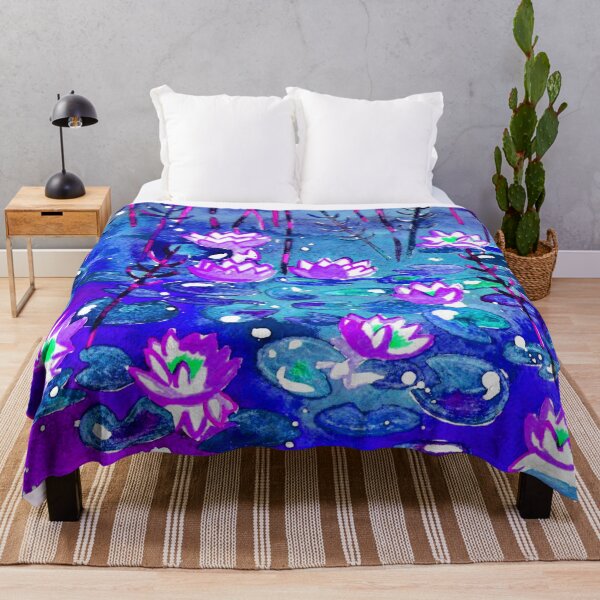 Item preview, Water Lilies - Blue and Purple Palette designed and sold by Niina Niskanen.