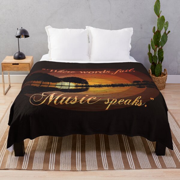 Item preview, Where words fail, music speaks designed and sold by psychoshadow.