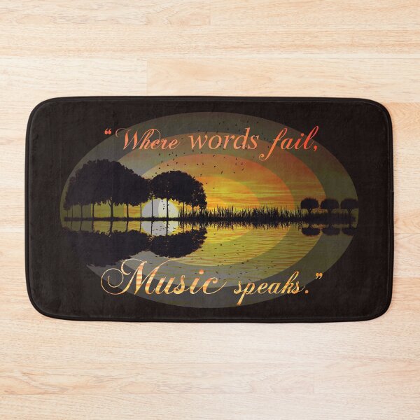 Item preview, Where words fail, music speaks designed and sold by psychoshadow.