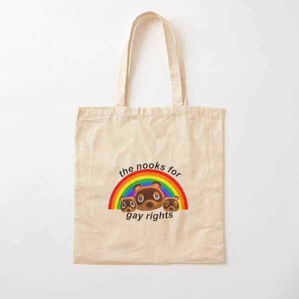 nooks for gay rights Cotton Tote Bag
