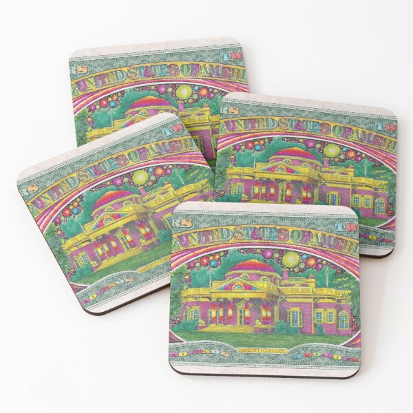 Item preview, Funny Money Two Dollars Monticello (Reverse) designed and sold by JoshUsmani.
