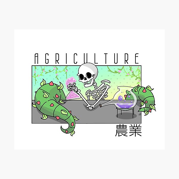 Aperçu de l'œuvre Une agriculture effrayante créée et vendue par SpookyDerps.
