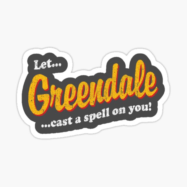 Greendale Pegatina