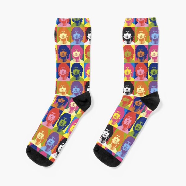 Warhol Maradona Socken