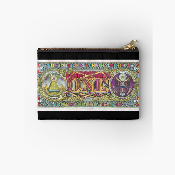 Item preview, Funny Money One Dollar Caution (Reverse) designed and sold by JoshUsmani.
