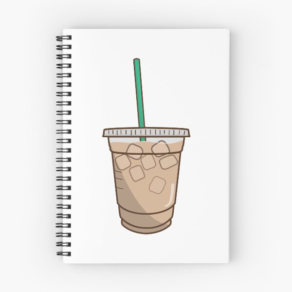 Item preview, iced coffee doodle designed and sold by Emily Zigo.