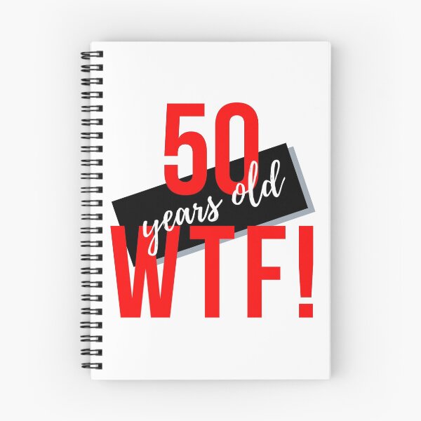 Item preview, 50 Years Old WTF! designed and sold by QuirkyTease.