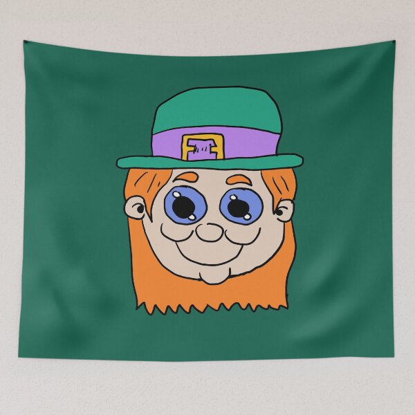 Item preview, Cartoon Leprechaun Head designed and sold by Eric-A-Allen.