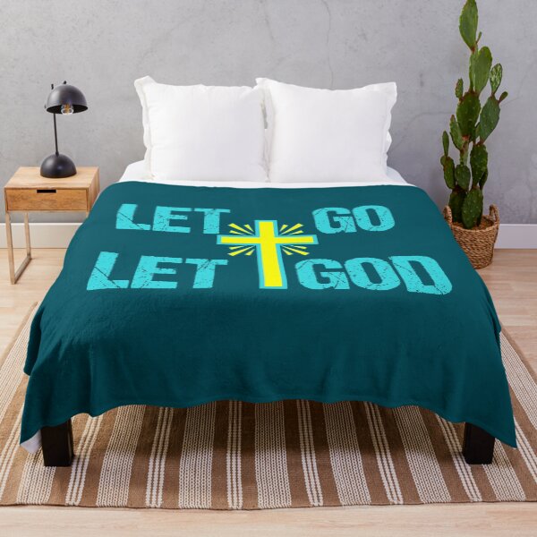 Item preview, Let Go Let God Christian Cross designed and sold by Epic Love Designs.