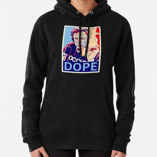 Elon DOPE Tribute Parody in Shepard Fairey Style Pullover Hoodie