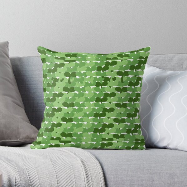 Sprout duplicate Throw Pillow