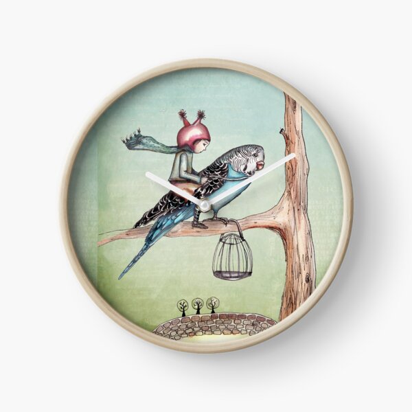 Smuggling Budgie Clock