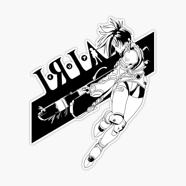 IRIA DNA Old Anime Sticker for Sale by MangaFan-Art