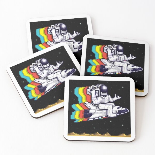 Item preview, Funky Pixelnaut designed and sold by cintrao.
