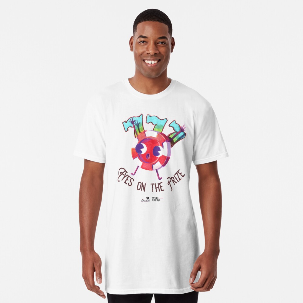 Vista previa del artículo con la obra «Camiseta larga», diseñado y vendido por Galo-Guel.