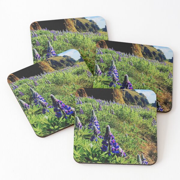 Item preview, Lupin in Vik, Iceland designed and sold by aimeepalumbo1.