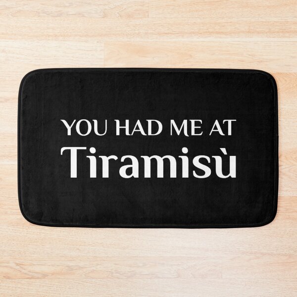 Item preview, Had Me At Tiramisu Italian Cuisine Fan Mascarpone designed and sold by Creekman Designs.