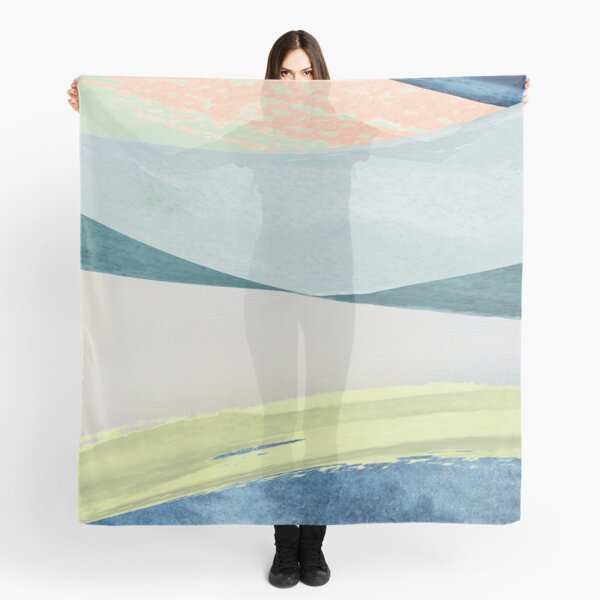 Contemporary Minimalist Pattern Scarf