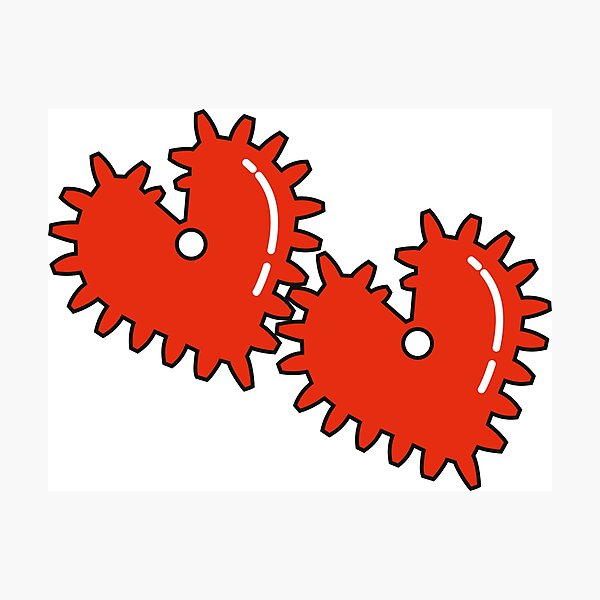 Item preview, Two loving hearts - gears designed and sold by evk-art.