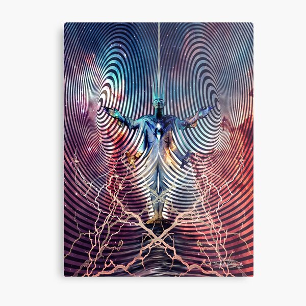 Electromagnetic Spectrum Metal Print