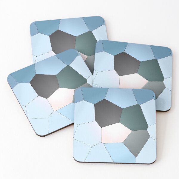 Item preview, Hexagons2 designed and sold by LaGalleria-BNS by Moses Benson Gallery.
