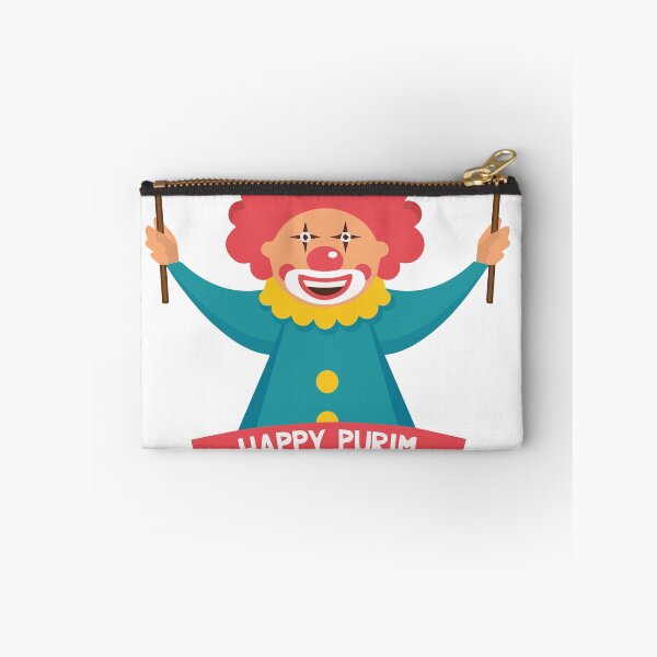 Item preview, HAPPY PURIM CLOWN designed and sold by Pointit.