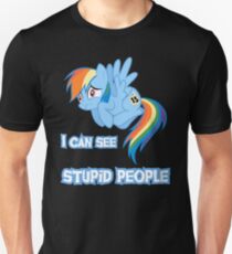 Camiseta unisex Gente estupida