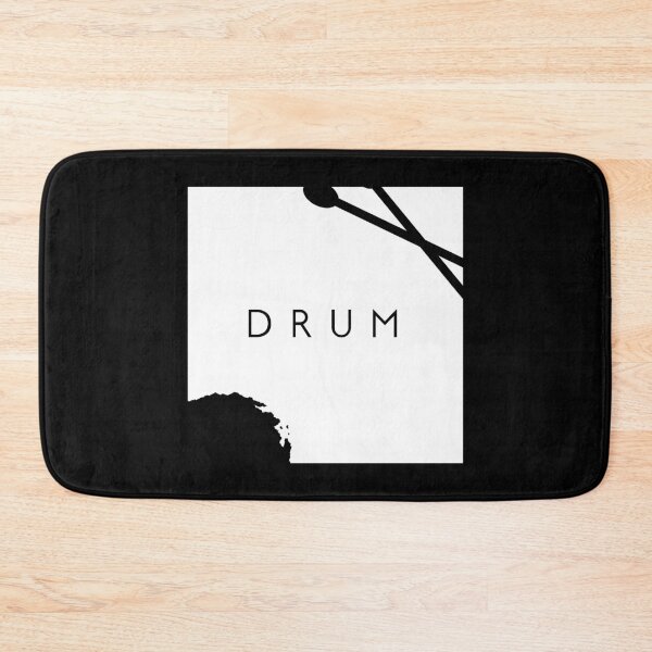 Item preview, Drum Square Logo designed and sold by Vuriah-Tee.