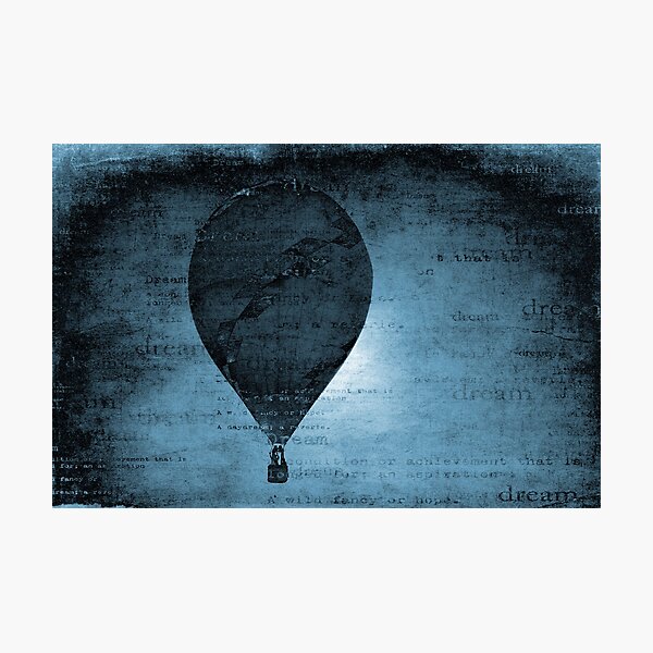 Flying in a Blue Dream Photographic Print