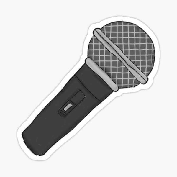 Item preview, Microphone designed and sold by Illustrationsbyv .