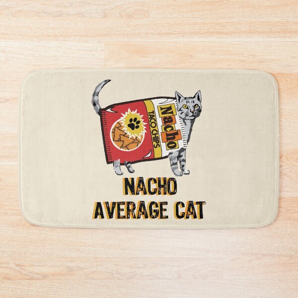 Item preview, Cute Taco Chips Nacho Cat designed and sold by NeonSpaceJunk.