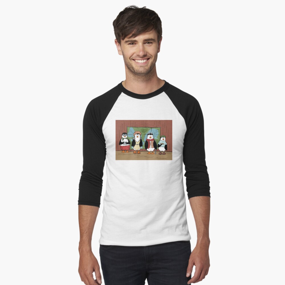 Item preview, Baseball ¾ Sleeve T-Shirt designed and sold by Otter-Grotto.