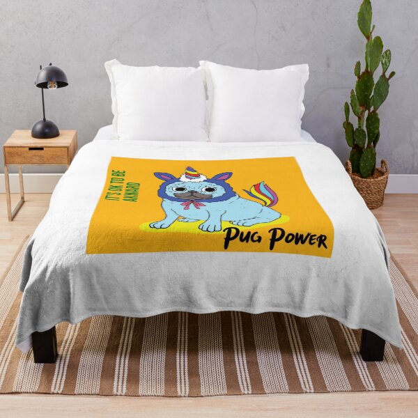 Item preview, Pug Power AKWARD COLOR designed and sold by tawanmaurice.