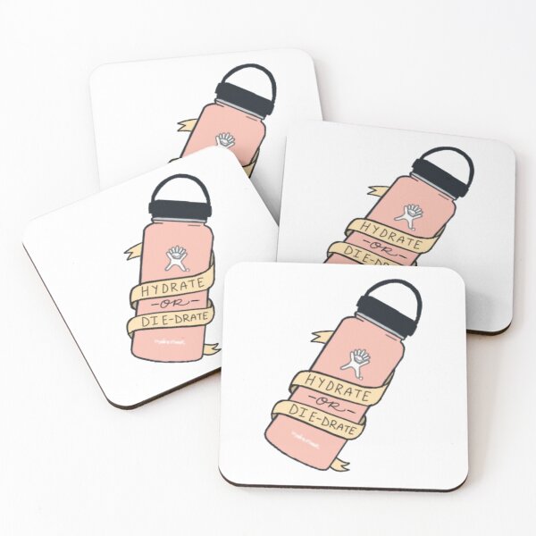 Item preview, Pink hydroflask design designed and sold by stickerdesignss.