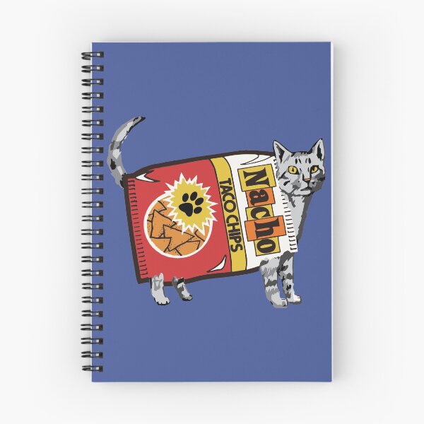 Item preview, Cute Taco Chips Nacho Cat designed and sold by NeonSpaceJunk.
