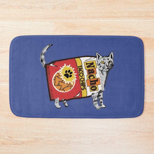 Item preview, Cute Taco Chips Nacho Cat designed and sold by NeonSpaceJunk.
