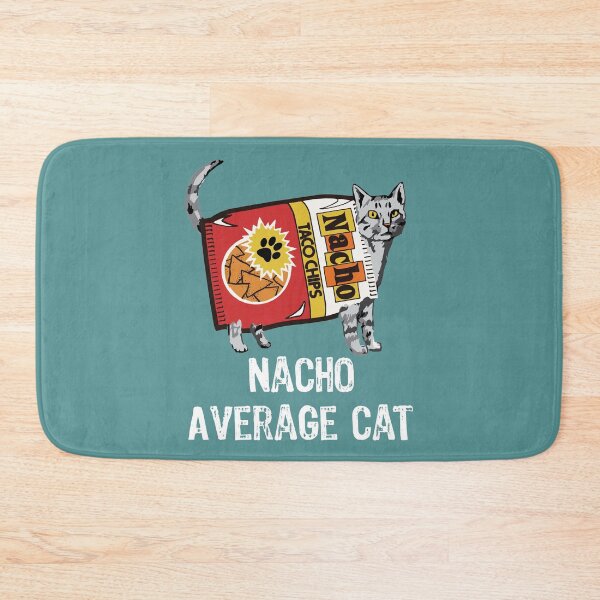 Item preview, Cute Taco Chips Nacho Cat designed and sold by NeonSpaceJunk.