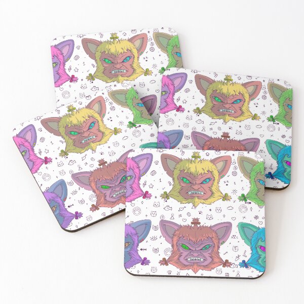 Item preview, cats designed and sold by Ilustronauta.