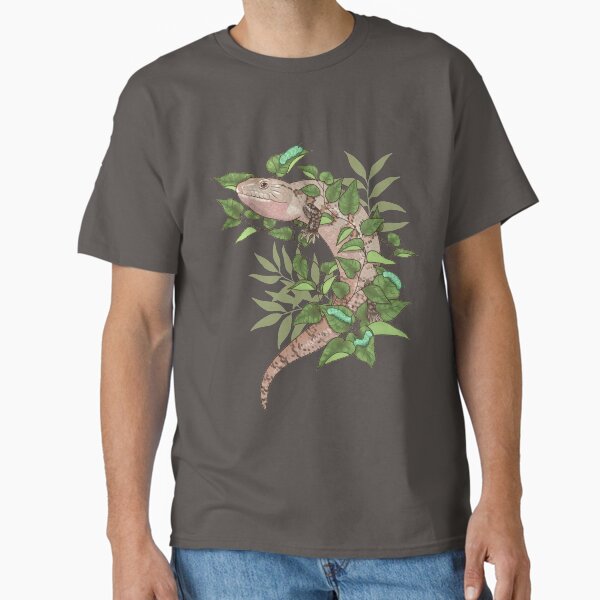 Item preview, Blue Tongue Skink with Vines and Hornworms designed and sold by Paige Penrose.