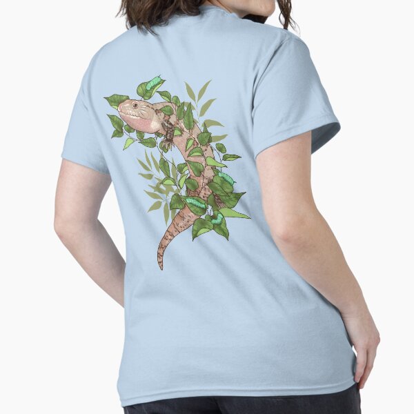 Item preview, Blue Tongue Skink with Vines and Hornworms designed and sold by Paige Penrose.
