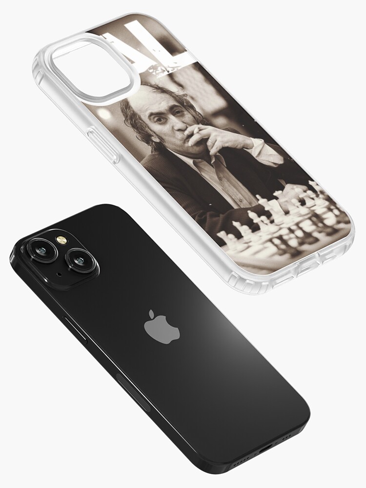 Bobby fischer smooking iPhone Case by LoveGalBlackTan