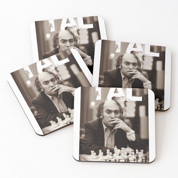 Item preview, Russian Chess Grandmaster Mikhail Tal designed and sold by obviouslogic.