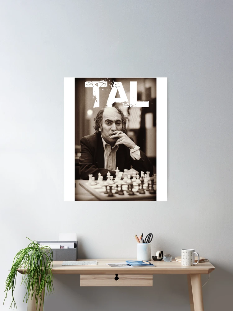 Russian Chess Grandmaster Mikhail Tal Poster for Sale by obviouslogic