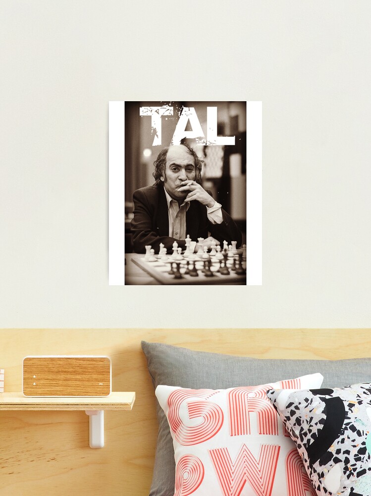 Chess Legends: Mikhail Tal Poster, Zazzle