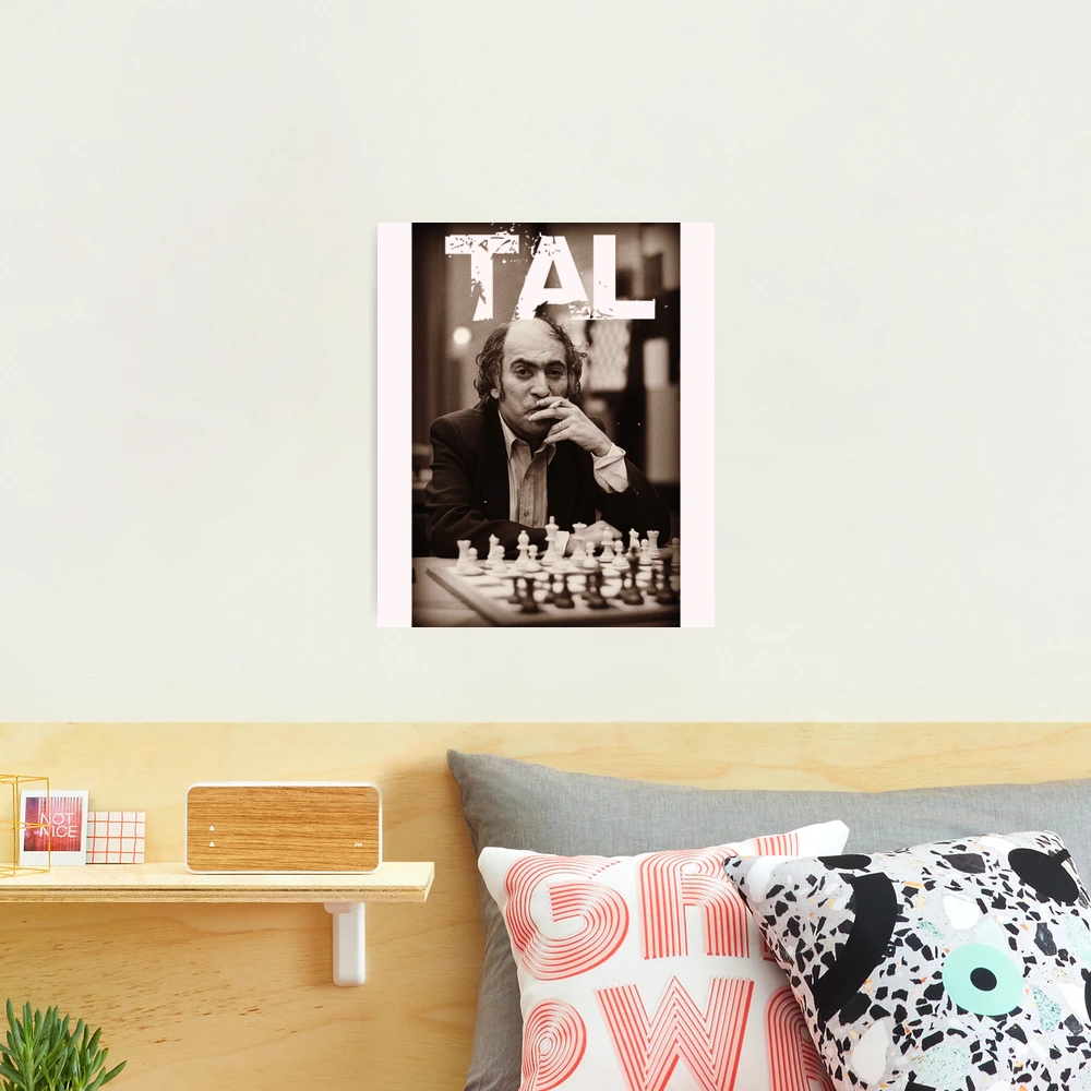 Xadrez russo grandmaster mikhail tal sinal de metal cinema sala estar casa  retro garagem decoração estanho assinar cartazes - AliExpress