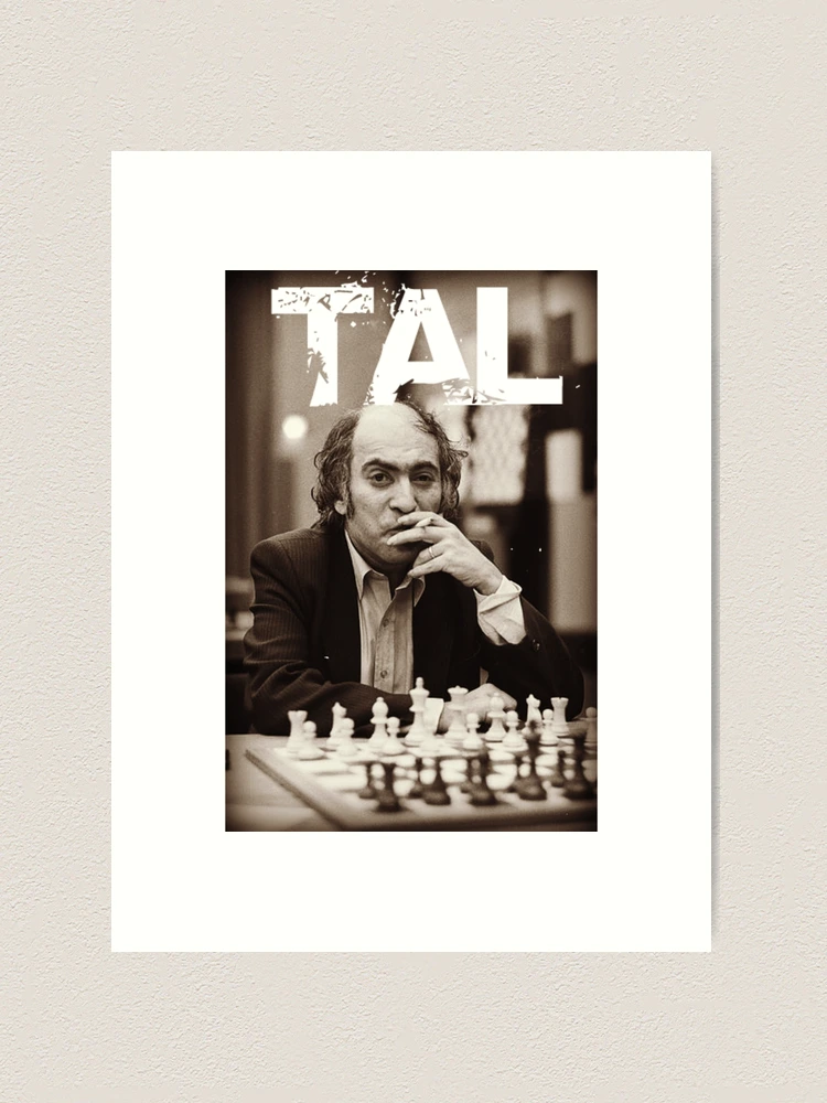 Russian Chess Grandmaster Mikhail Tal Poster for Sale by obviouslogic