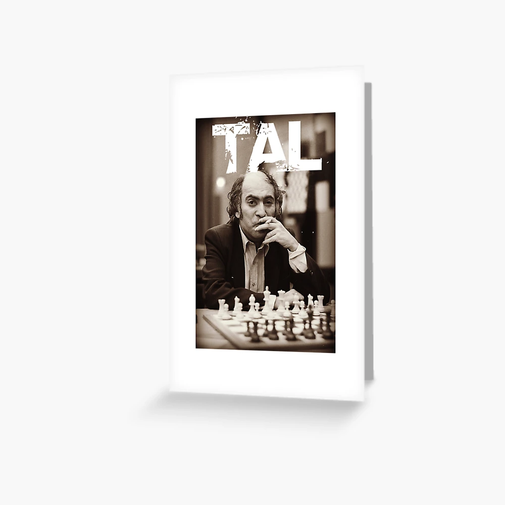 Chess Legends: Mikhail Tal Poster, Zazzle