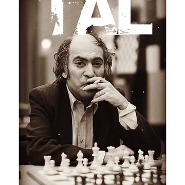 Chess Legends: Mikhail Tal Poster, Zazzle