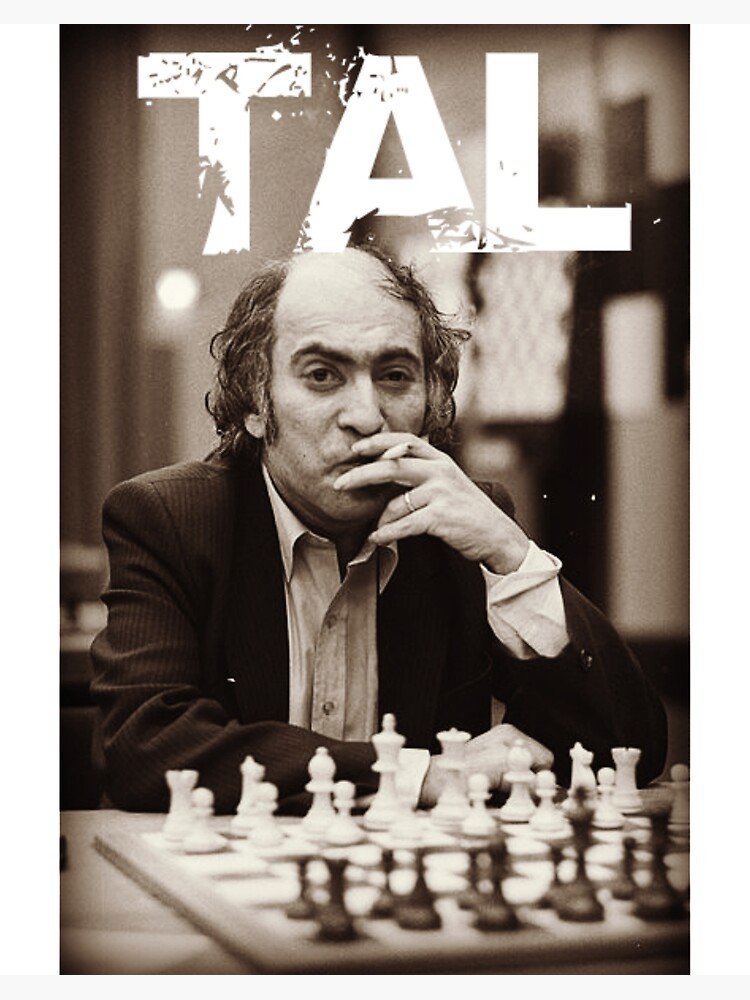 International Grandmaster Mikhail Tal right at the Moscow